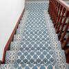 WTEMPO Non-adhesive Self-adhesive Non-slip Stair Mat Solid Household Step Pad Vintage European Style Stair Carpet