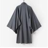 Oversize Men Linen Cardigan Japanese Style Long Bathrobe Yukata Haori Harajuku Samurai Costume Streetwear