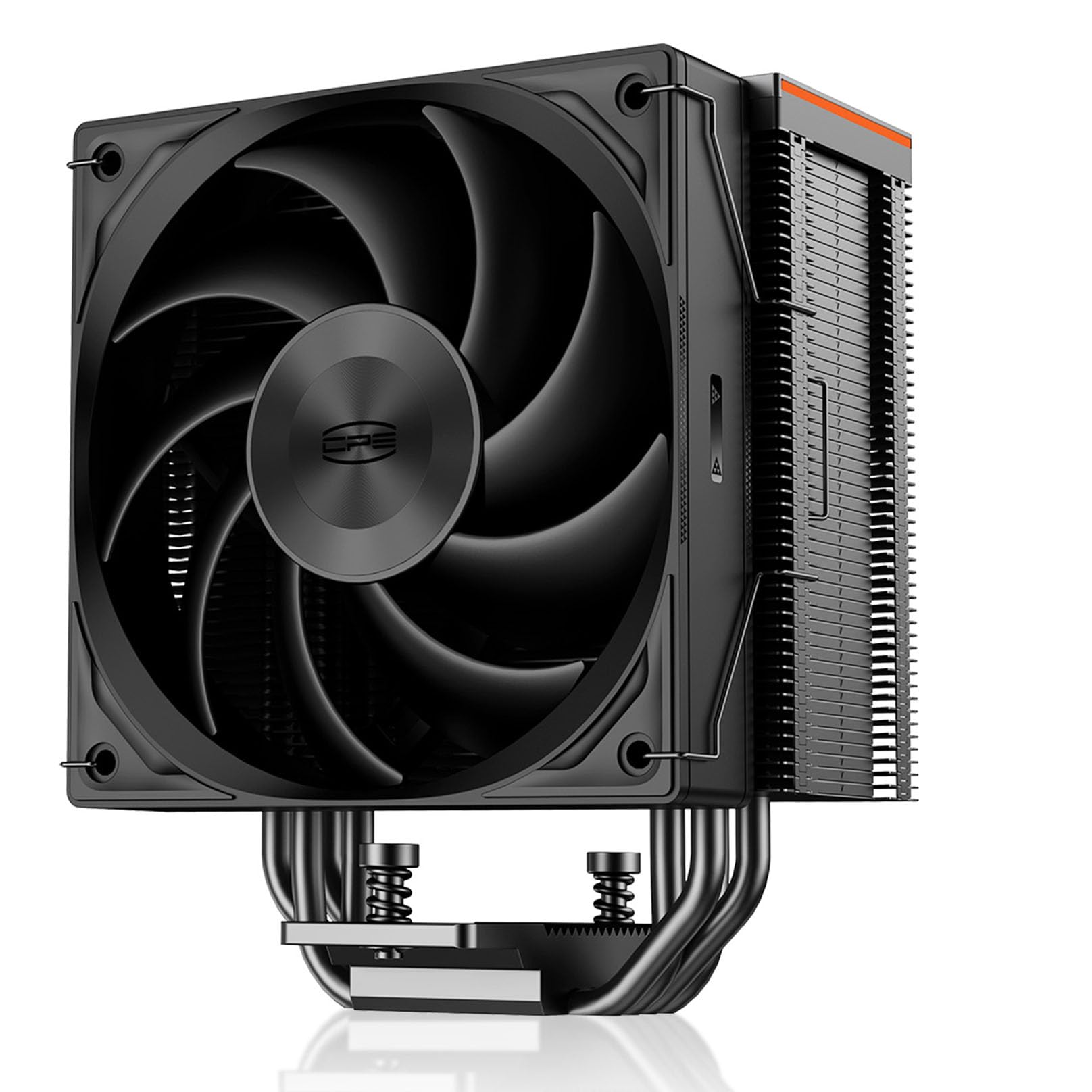 

Кулер для процесора PCCOOLER RZ400 V2 230W TDP Кулер для процесора Повітряне охолодження процесора Одинарна башта 4 теплові трубки Охолодження процесора Повітряний кулер для процесора F5 R120 120мм вентилятор PWM Тихий CFM Потужний чорний