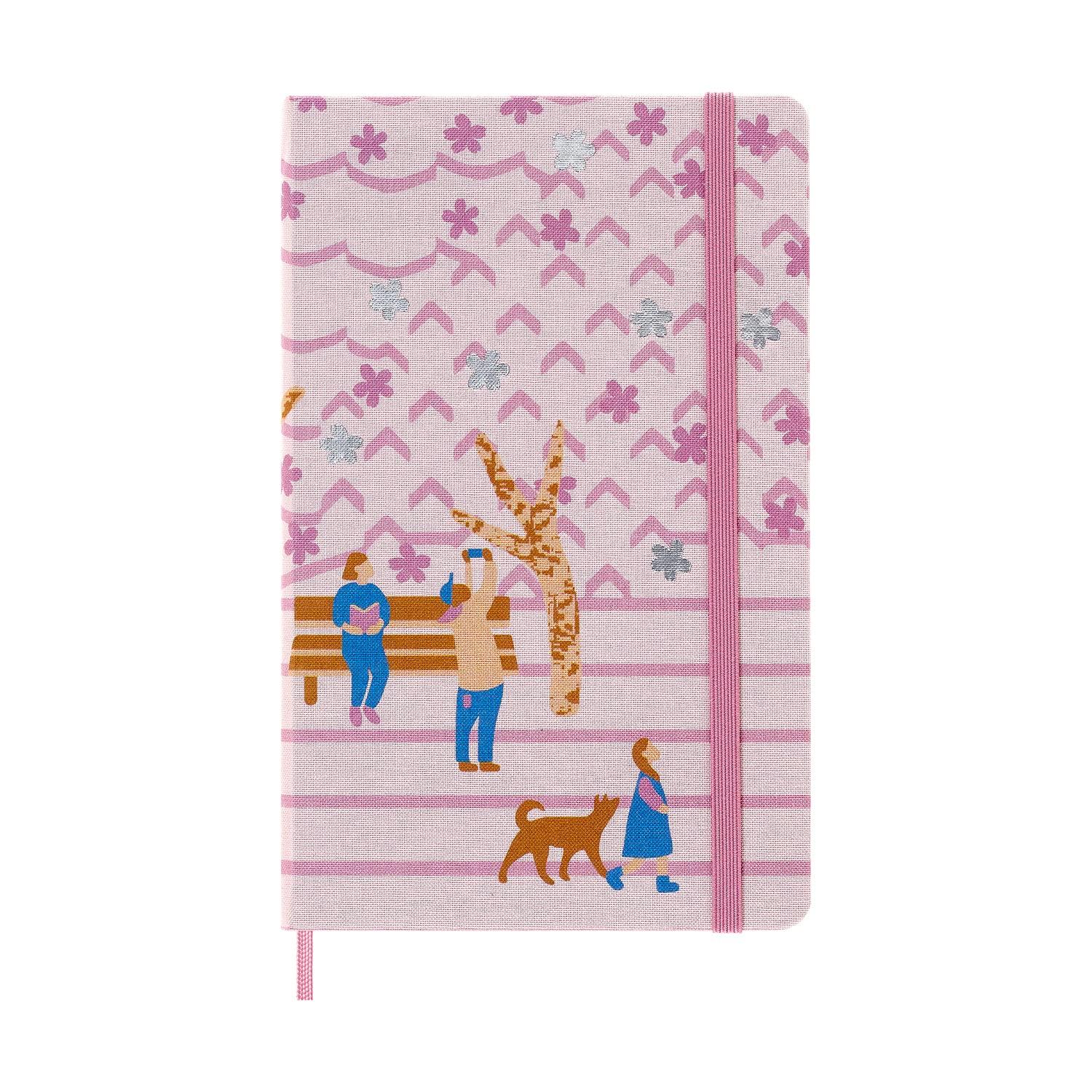 

Moleskine Блокнот 2022 Sakura Limited Edition Блокнот Большого размера широкий x 21 см Однотонный Bench LESU05QP062 (13см в длину)