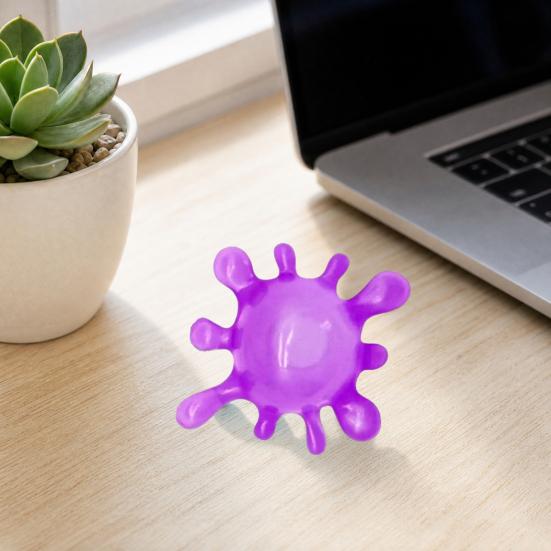 Water Splash Bal Knijpspeeltje, Angstverlichtende Transparante Stressbal, Zachte Rekbare Bal Sensorisch Fidget Speelgoed voor Kinderen Volwassenen