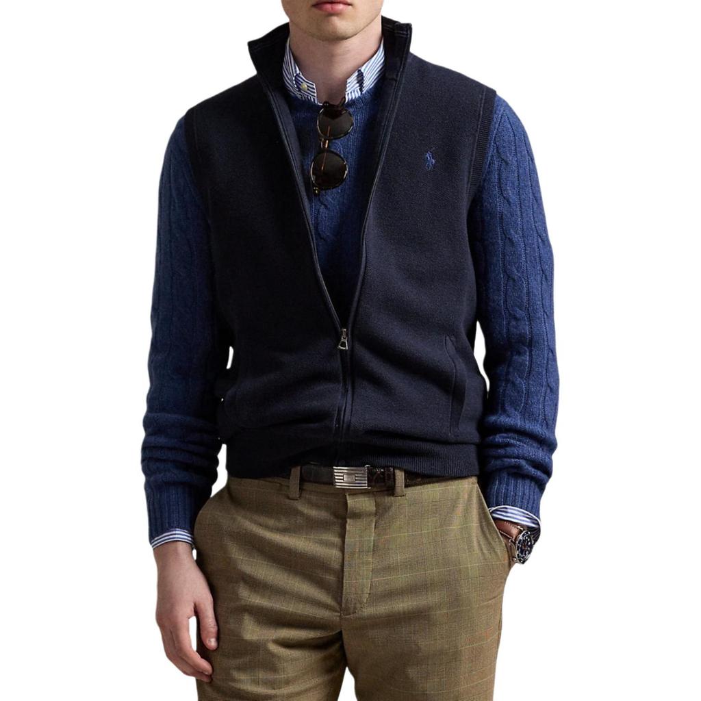 Polo Ralph Lauren Polo Pony embroidered Knitted Gilet 710934105-001