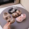 Summer Children's Creek Sandals Single Mesh Boys' Sports Sandals Hollow Fashion Girls' Bag Head Shoes Non-slip Soft Sole