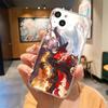 Comic Man Erha and His White Cat Master Transparent Phone Case For iPhone 15 16 14 13 12 11 Pro Max XS X XR SE 7 8 Plus Cover