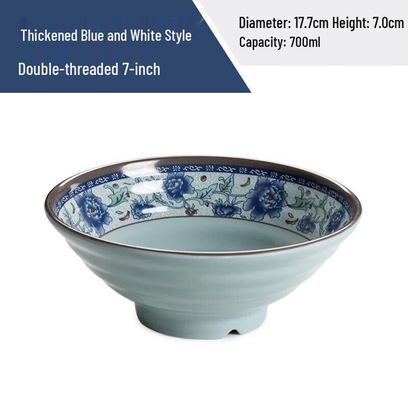 Chinese Style Thickened Melamine Noodle Soup Bowls