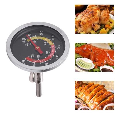 Stainless Steel Oven Thermometer, Large 2.4 Inch   Kitchen Cooking Thermometer with M10 Thrd for Barbecue Fry Smoker, Range