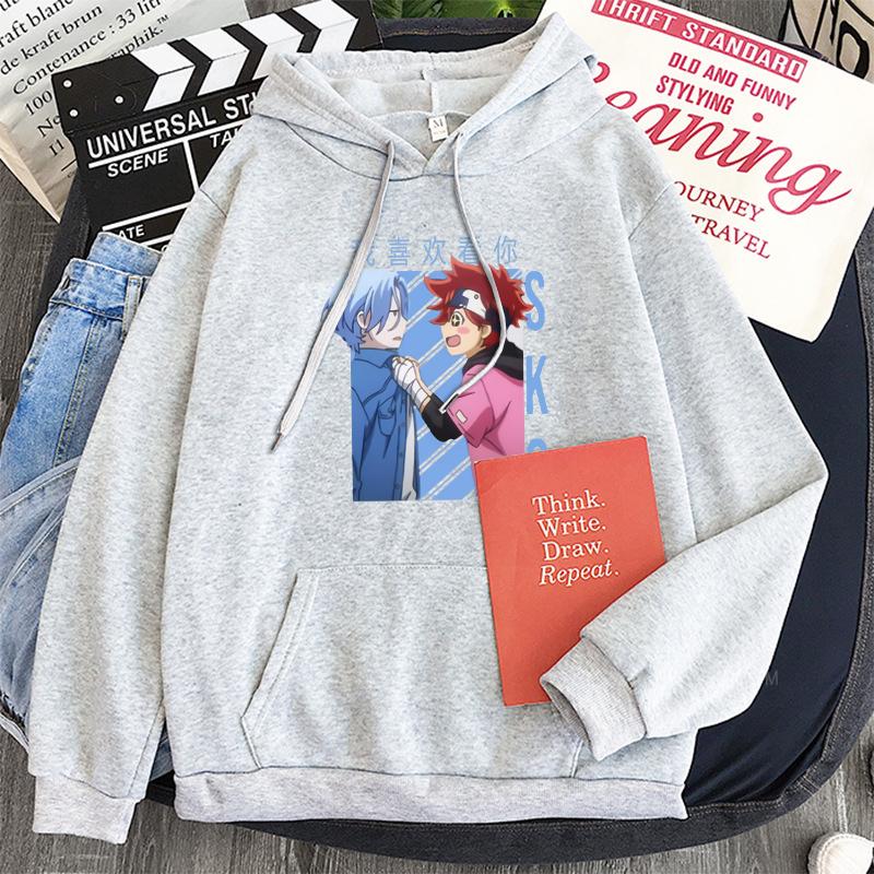 Harajuku Japan Anime SK8 The Infinity Hoodie Women Cartoon Skateboard Boys Langa Reki Streetwear Long Sleeve Oversized Pullovers
