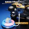 164 Scale Mini RC Forklift, 2.4G Rechargeable, 10KMh, Fully Proportional Mini RC Transport Vehicle (4127cm), Desktop Construction Vehicle Model with