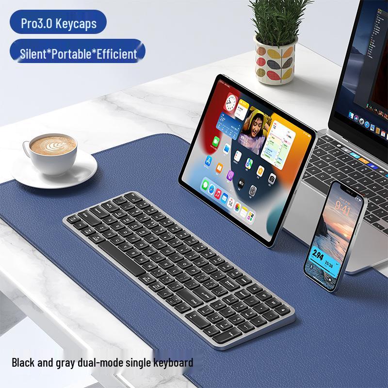 

HangShi HD363CL-2 Bluetooth Dual-Mode Keyboard & Mouse with Pro3.0 External Keycaps