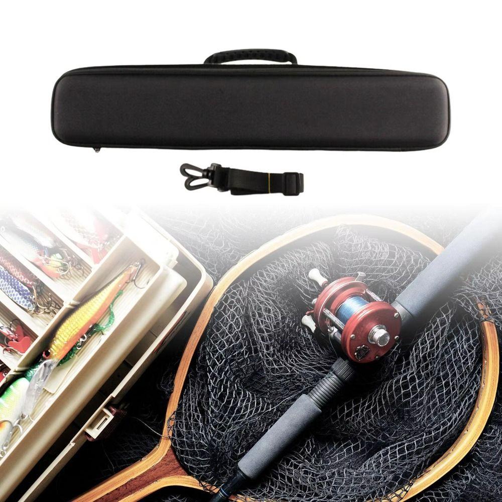 Hard Shell Fishing Rod Bag With Shoulder Strap Fishing Rod Holder Carry Bag for Rod  Fishing Tools
