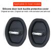 Car Door Lock Protective Cover 4X Silicone Soft Car Door Latch Covers Set Multifunctional Protective Cover Thickened Waterproof