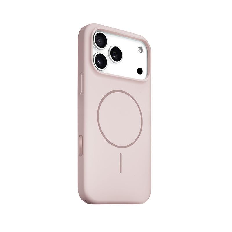 Liquid Silicone Ai Camera Shutter Button Case for iPhone 17 Pro Max with Magnetic Pop-Up Cover Animation Magsafe Compatible