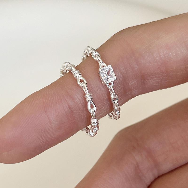 Ring Copper Elegant For Women With Open Adjustable Style Featuring Chic Design Geometric