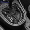 For Seat Leon 2005 2006 2007 2008 2009 2010 2011 2012 Real Soft Carbon Fiber Sticker LHD RHD Car Inner Gear Shift Panel Trim