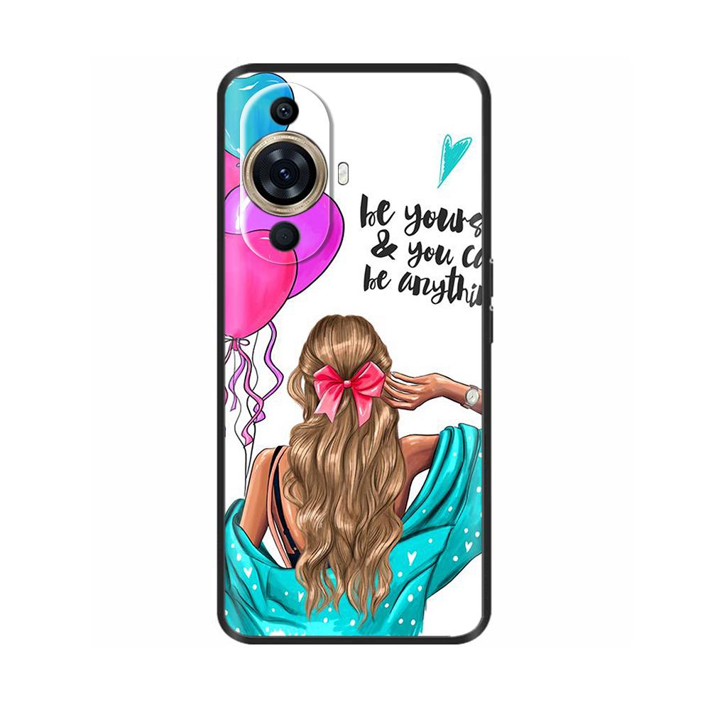 For Hauwei NOVA 11 Pro Case Cat Lion Painted Phone Case For Huawei Nova 11 Ultra Nova11 Pro 11Pro 11i Silicone Back Cover Fundas