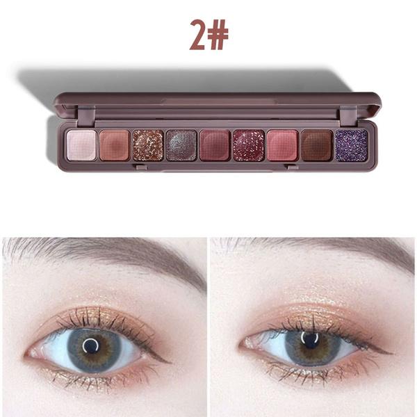 Nine-color Keyboard Fingertip Eyeshadow Palette Pearly Matte Super Fire 9-color Eyeshadow Cheap Wholesale Beginner Fashion