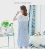 Korean Style Maternity Dress - Loose, Large Size, Medium To Long, Knee-Length Two-Piece for Summer & Autumn