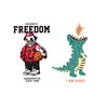 Cartoon Heat Transfer Sticker Men'S And Women Clothes Decorative Cloth Sticker Children'S T-Shirt Sweater Pattern Printed Sticker Large Patch Sticker