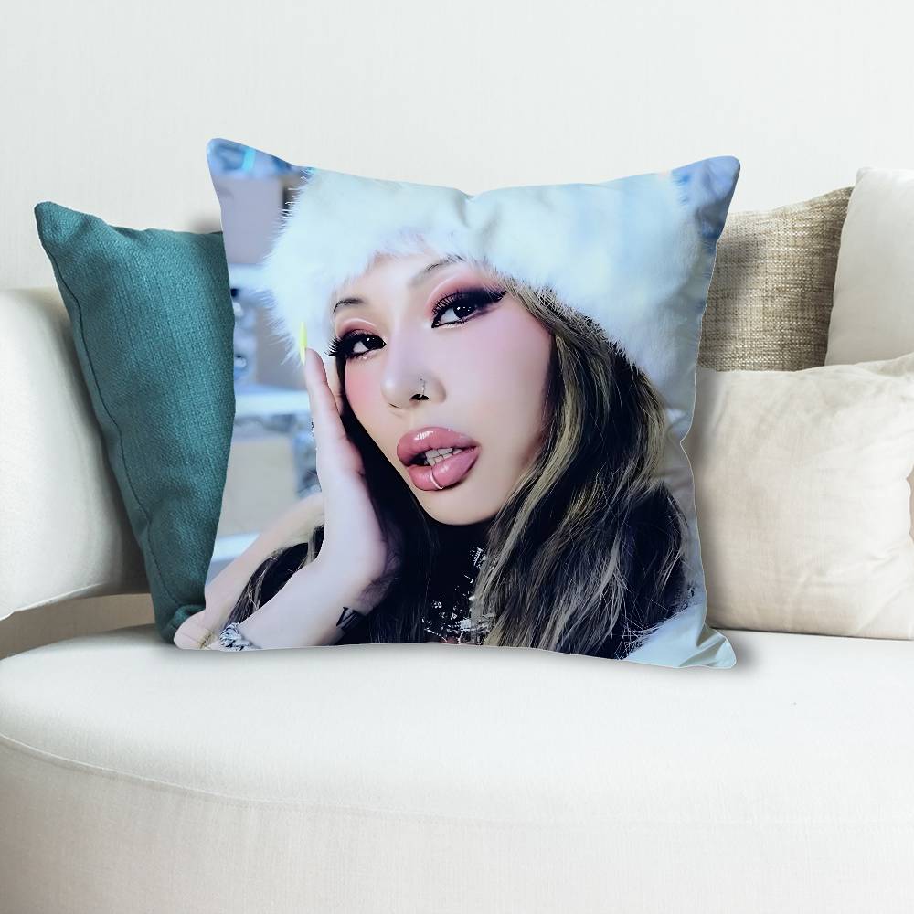 JJessi Singer Anime Celebrity Merchandise AllMatch Printed Pillow Case Sofa Car Office Room Decoration Protector