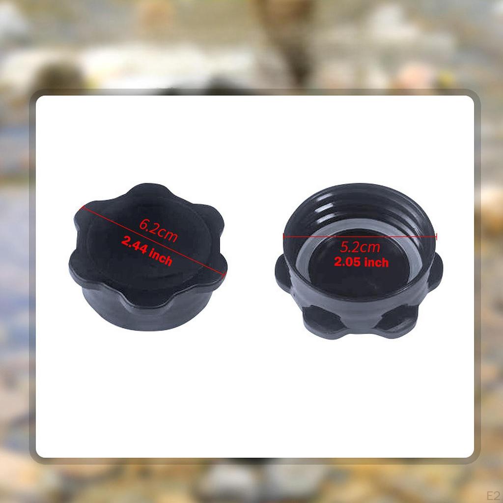 Water Jug Cap Leakproof Dustproof Reusable Replacement Gasketed for Tank Camping Hiking Juice