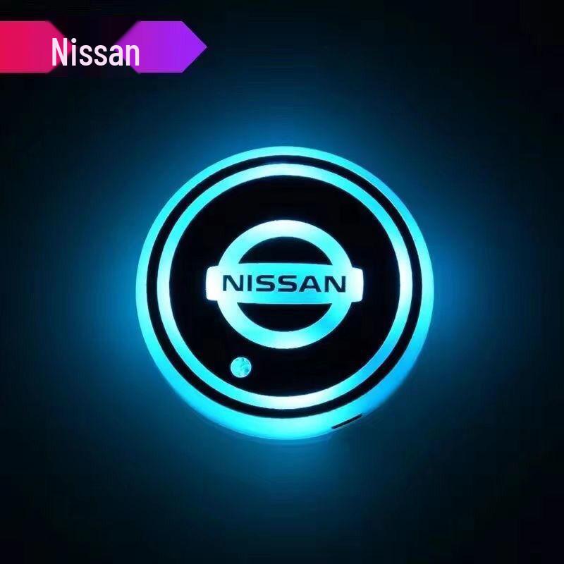 LED Ambiente Getränkehalterbeleuchtung, Siebenfarbige Optionen für das Honda Interieur