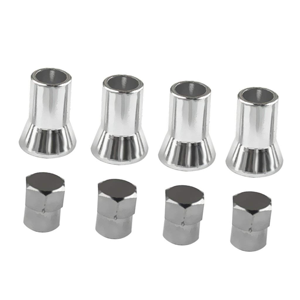 ButyYI 8pcs TPMS Tire Valve Stem Cap Sleeve Cover Top Cap