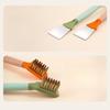 3-in-1 Stove Cleaning Brush Stainless Steel Scraper Wire for Gas Stove Gaps
