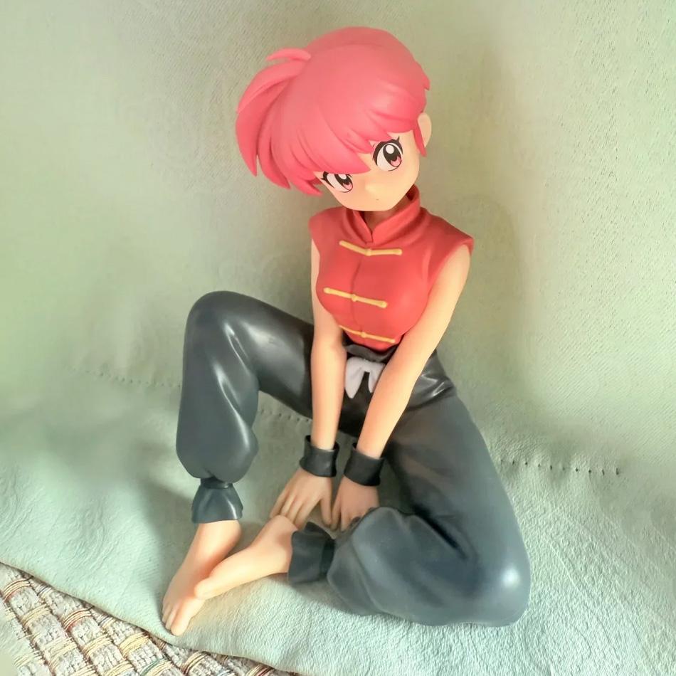 Anime Ranma 1/2 BANDAINAMCO BANPRESTO Relax Time Shampoo Tendou Akane Ranma PVC Figure Model Collector Figurine Toy