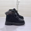 Comfortable Versatile Thickened Warm Kids Martin Boots Soft Sole Winter Ankle Boots For Boys And Girls