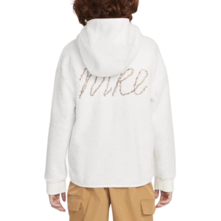 Nike Jacket Club Sail White Teenagers HQ4882-133