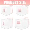 Clear Acrylic Handheld Flower Container Multipurpose Acrylic Flower Gift Box Stylish Container for Holiday and Craft