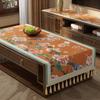 Mesa de Centro Zen Toalha de Mesa Gabinete de TV Capa Decorativa Mesa de Jantar Retangular Gabinete Lateral Pano de Pó