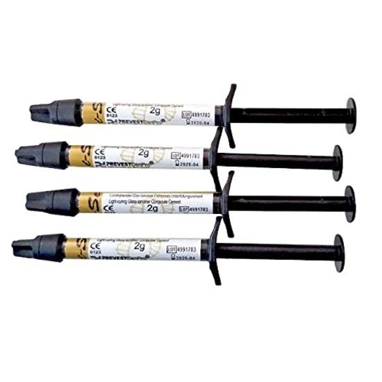 Prevest Denpro Fusion I Seal Glass Ionomer Cement 4x2 Economy Pack dental pulse dental floss