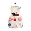 Cartoon Waterproof Apron Polyester Cooking Vest Apron Practical Oil Proof Apron  Apartment