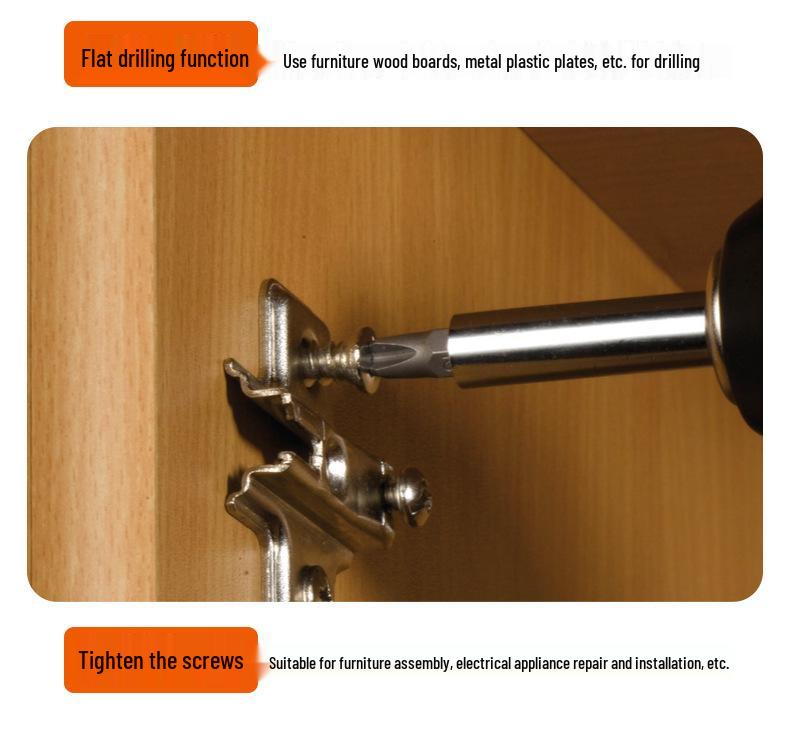 Multifunctional Rechargeable Lithium Drill & Screwdriver Set