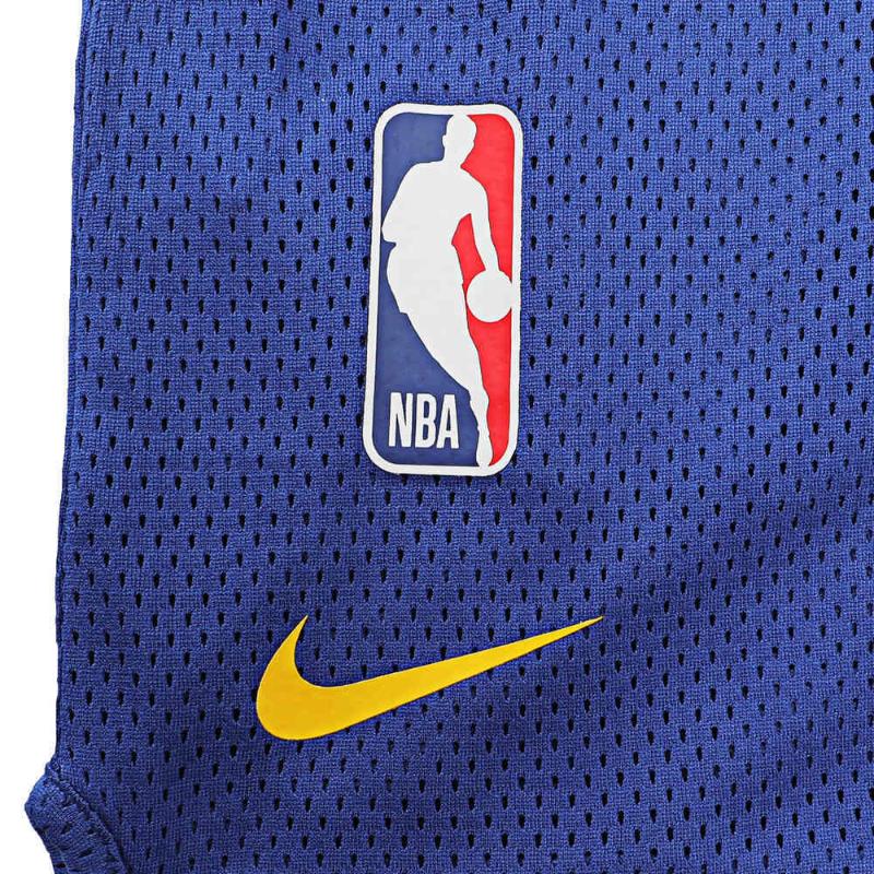 Nike NBA Golden State Warriors Casual Breathable Mesh Basketball Shorts Men shorts Light-Blue FV1993-495