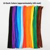 Plush Colored Twisting Rod Diy Simulation Strips Folding Rod Flowers Kid Toy
