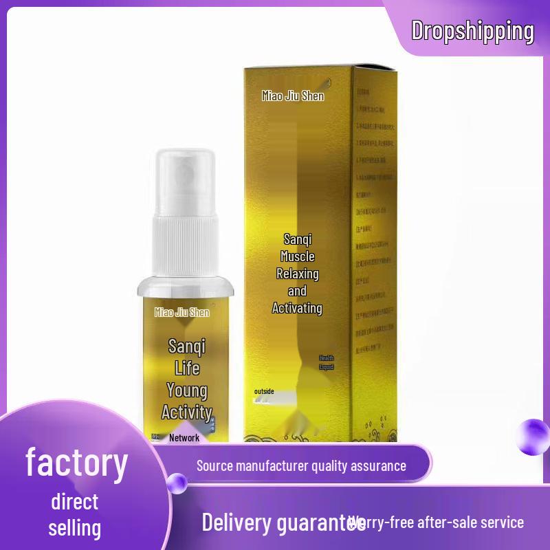 Miao Jiu Shen San Qi Muscle Relaxing & Activating Drops, 60ml 60ml