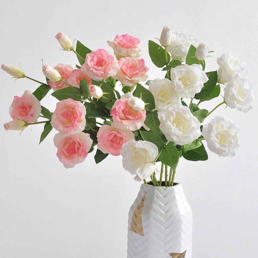 Real Touch Silk Flowers Silk Material Simulation Flowers Luxury Fake Flower  Wedding Setup