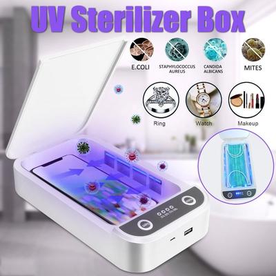 UV-Desinfektions-Sterilisationsbox Tragbarer UV-Sterilisator USB-Telefonzahnbürsten-Desinfektionsbox