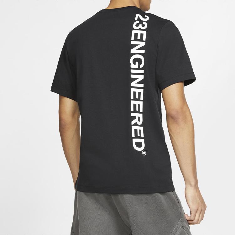 Air Jordan 23 Engineered Sports Short Sleeve T-Shirt Men Tops Black AT8818-010