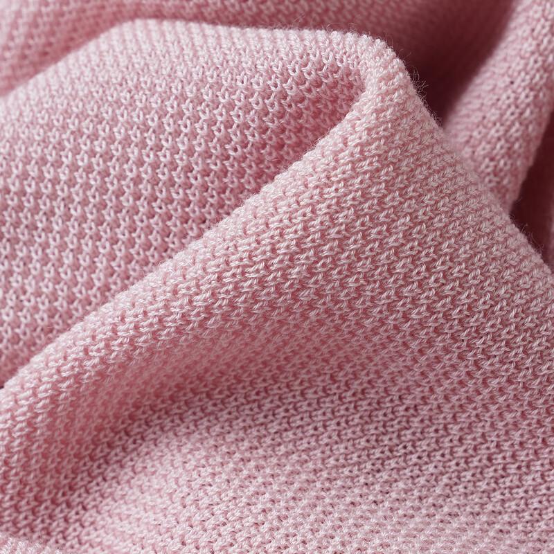 Srcr Silk-Blend Embroidered Knitted Lapel T-shirt