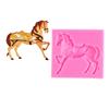 WTEMPO Creative Galloping Horse Silicone Molds Soft Fondant Chocolate Cake Clay Epoxy Resin Decorative Molds DIY Handicrafts Making Molds