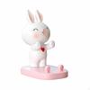 Cute Rabbit Ph Single Holder Hands-Unrestricted Viewing