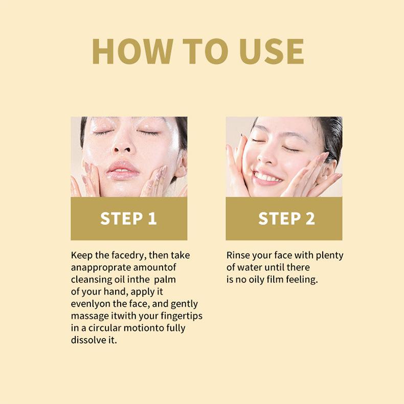 Centella Asiatica Cleansing Oil 100ml Refreshing Eye, Lip & Face 3-in-1 Makeup Remover Mild and Non-Irritating