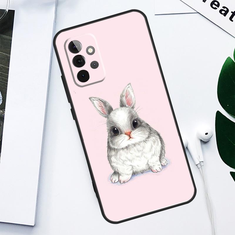 Rabbit For Samsung Galaxy A55 A54 A35 A15 A34 A14 A53 A33 A13 A05 A06 A16 A22 A32 A52 Phone Case