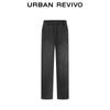 UR Men's Retro Elastic Waist Drawstring Wide Leg Casual Pants