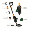Lightweight Children Metal detector MD-1008A,Kid's Golder Finder Treasure Hunting Waterproof Search Coil LCD Detector