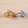 Green-Eyed Retro Snake Ring: Luxurious Women's Fashion Statement