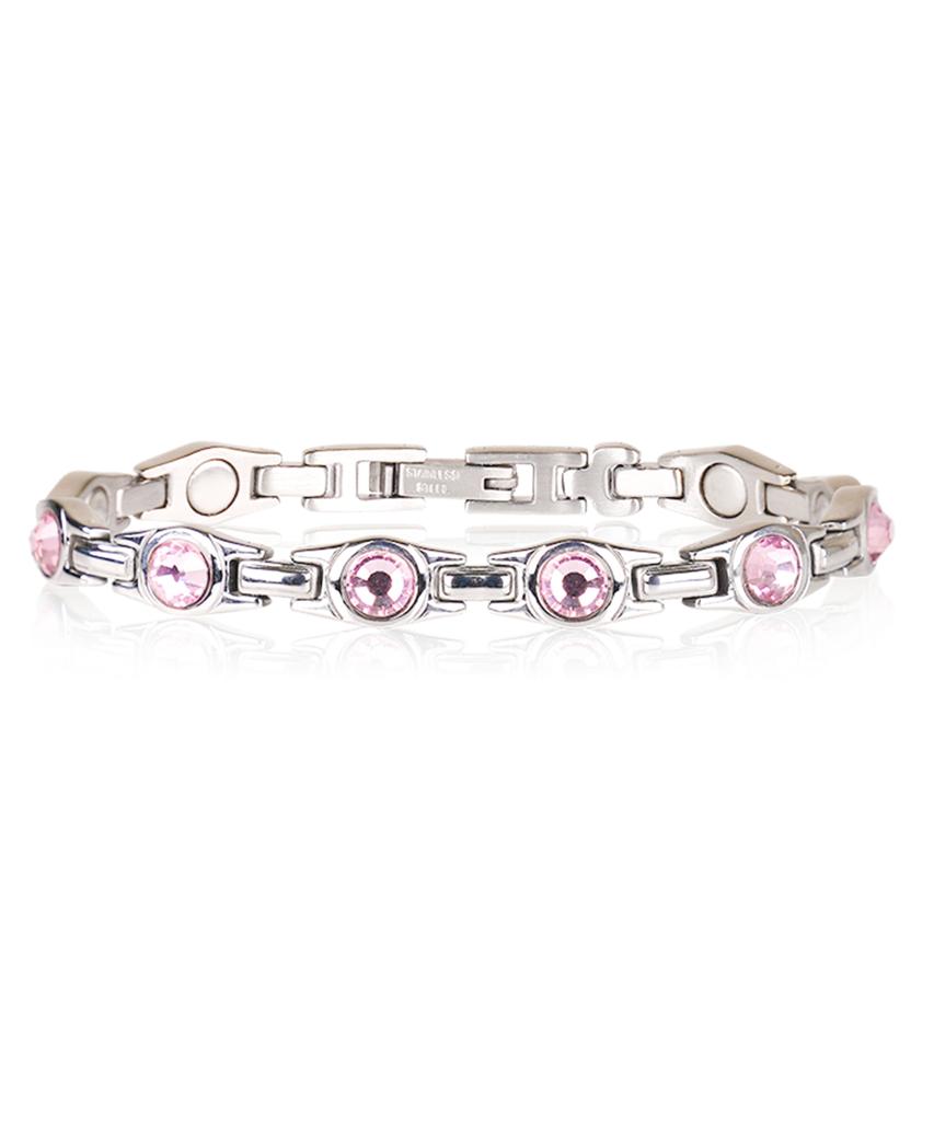Sabona London 310 Lady Pink Gem Magnet Bracelet
